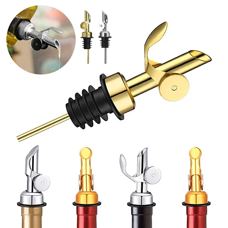 Wine Aerator Pour - 1개 스테인리스 스틸 병 주입구 자동