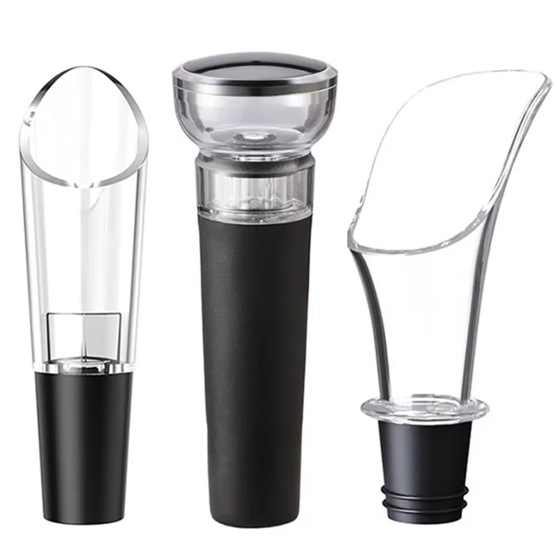 Wine Aerator Pour - 누출 방지 와인 병 실러 진공