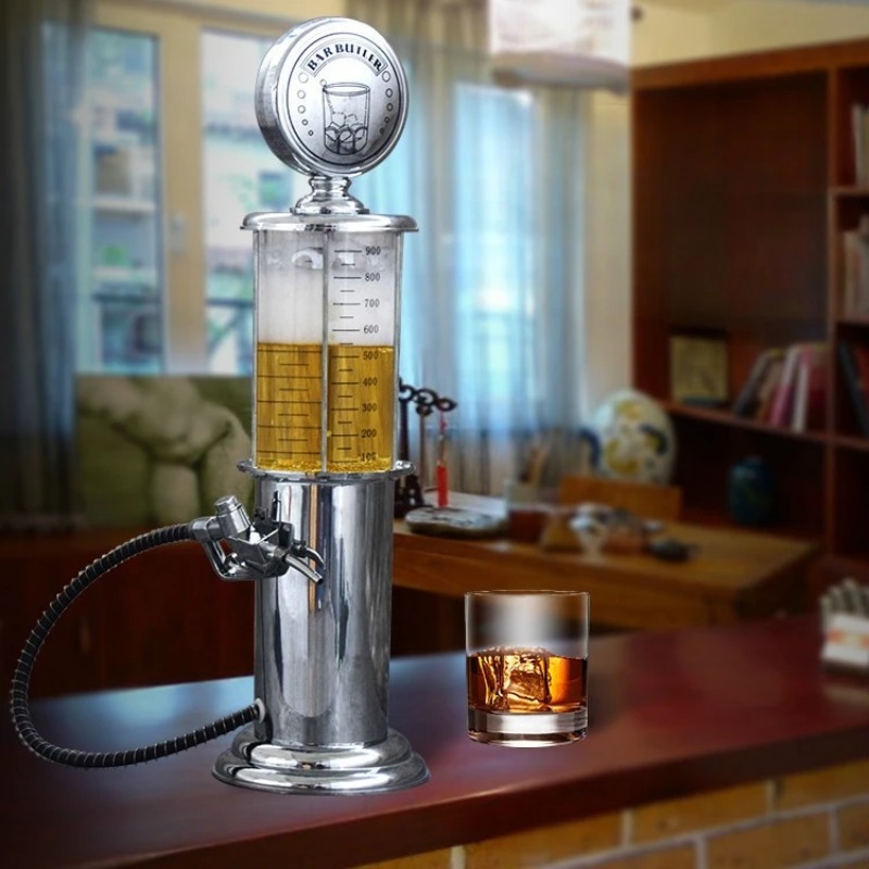 Wine Draft Beer - 바 카운터 와인 디스펜서 주유소 모양