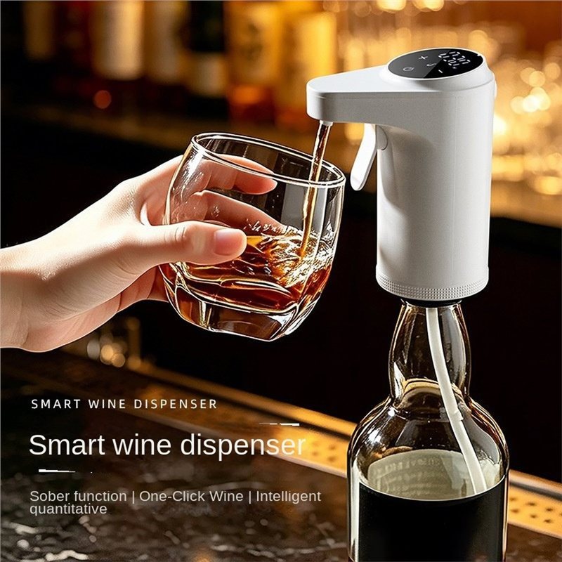 Wine Aerator Pour - [HOT!A34R】 에어레이터가 있는 전기 와인 디스펜서,