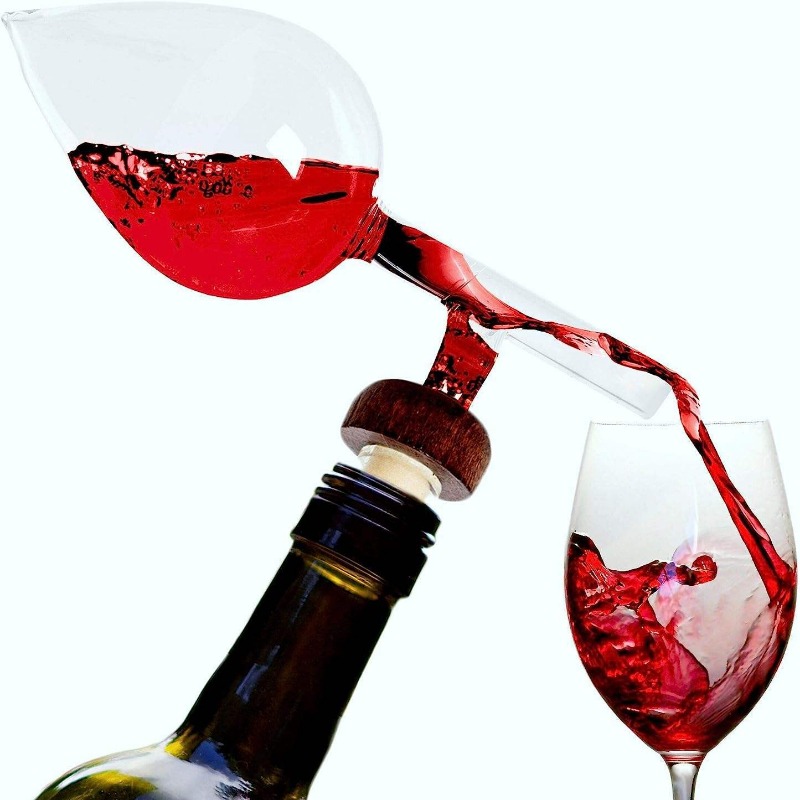 레드 와인 병 붓는 장치 휴대용 공기 통풍기 빠른 냉정 - Wine Aerator Pour 리뷰 및 가격