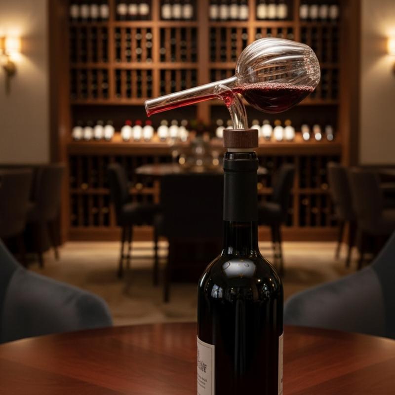 레드 와인 에어레이터 투명 병 푸어러(2가지 모양) 고 - Wine Aerator Pour 리뷰 및 가격