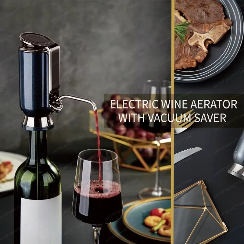 LED 화면이 있는 자동 전기 주류 디스펜서, 정량 주 - Wine Aerator Pour 리뷰 및 가격