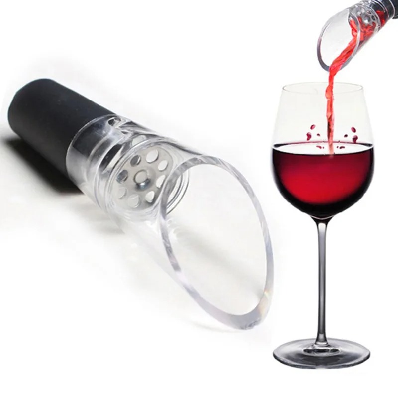 와인 에어레이터 바 액세서리, 아크릴 병, 스토퍼 디캔 - Wine Aerator Pour 리뷰 및 가격