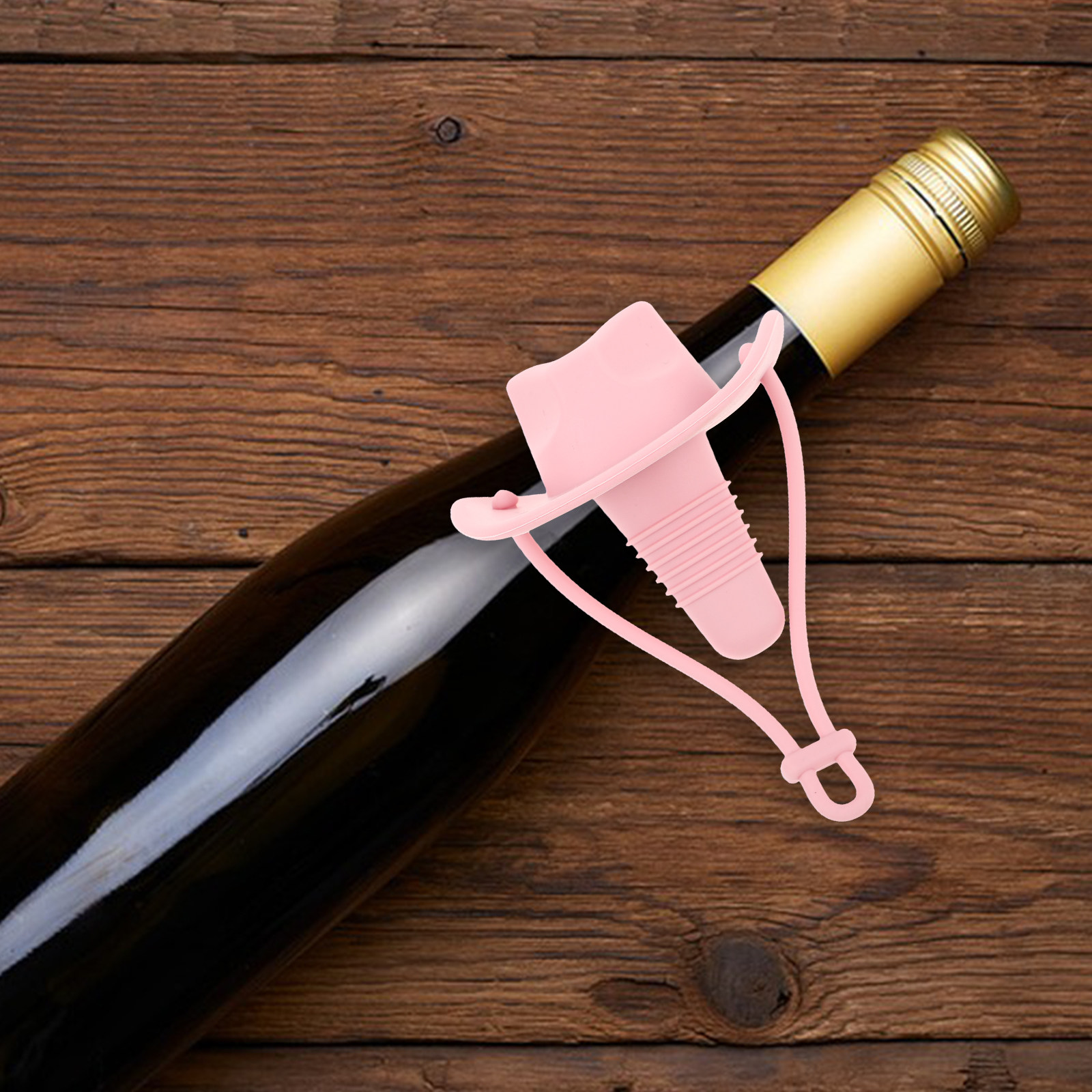 실리콘 소재의 카우보이 모자 모양 와인병 마개, 재사용 - Wine Beer Hat 리뷰 및 가격