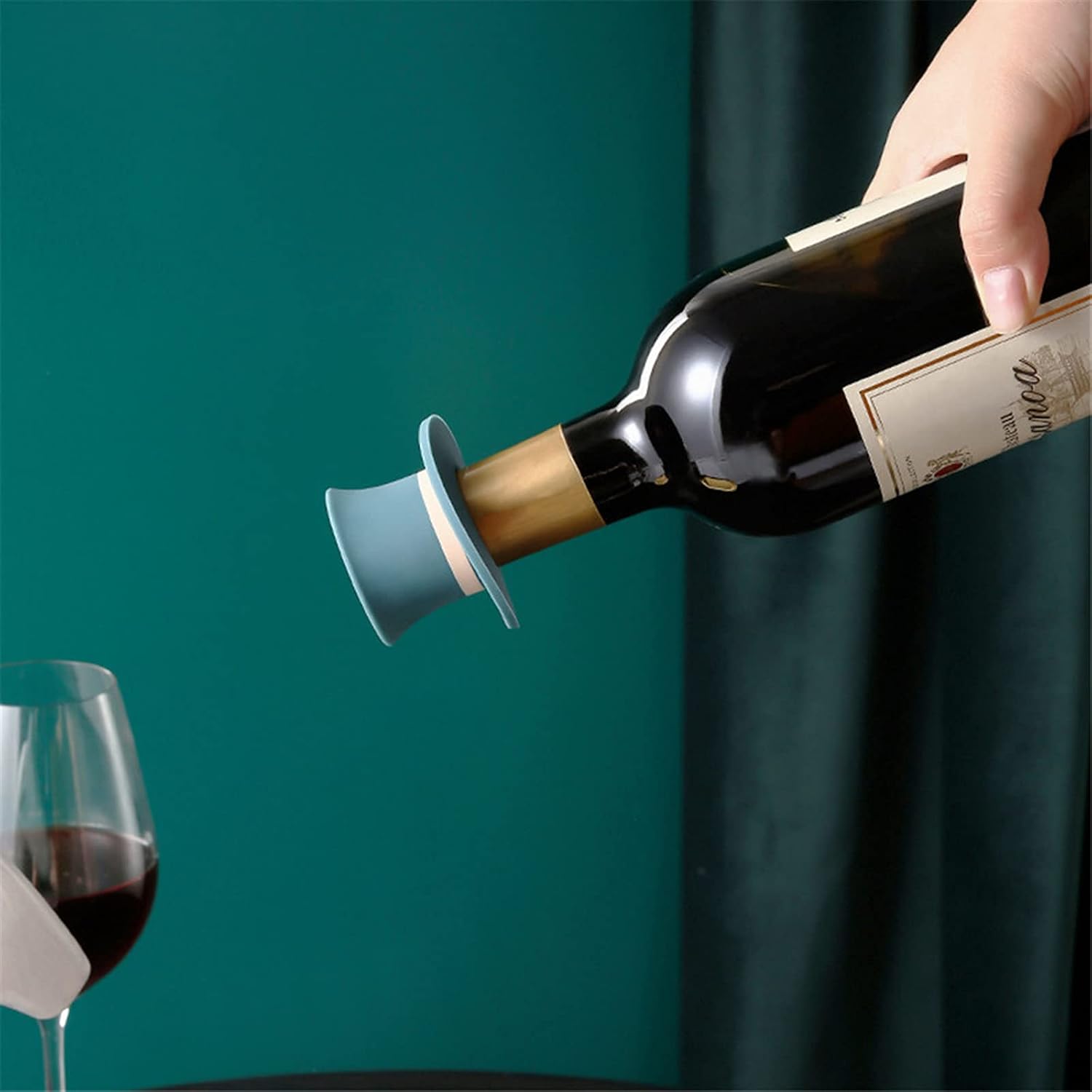 할로윈 마술 모자 실리콘 병마개 재사용 가능한 밀봉 코 - Wine Beer Hat 리뷰 및 가격