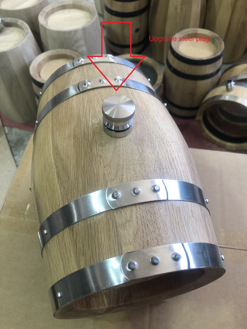 양면 유리 우드 오크 배럴, 레드 와인 배럴, 와인 배 - Wine Draft Beer 리뷰 및 가격