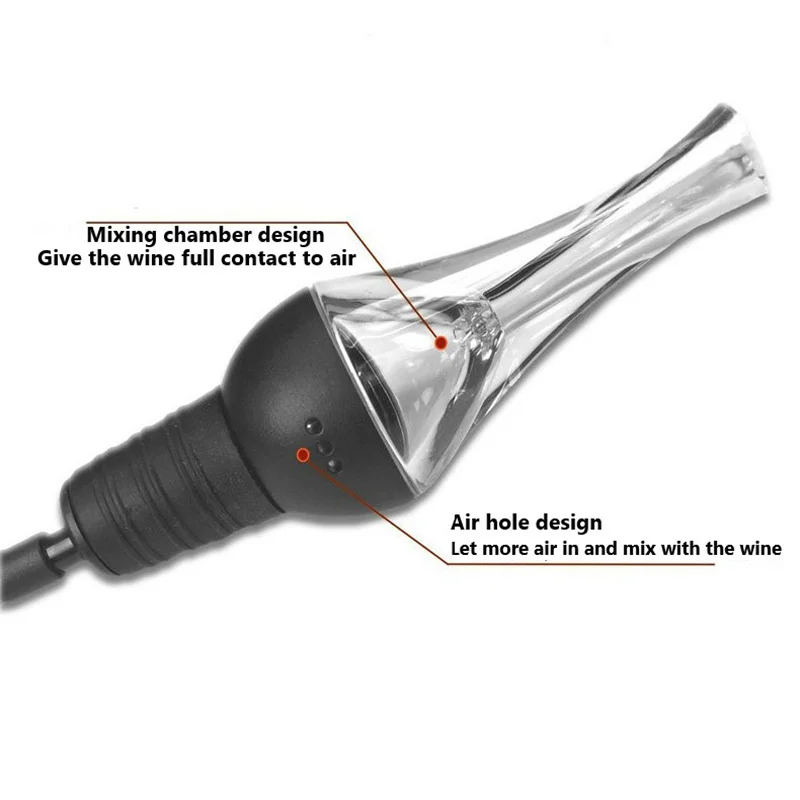 매직 와인 디캔터 와인 에어레이터 푸어러 스파우트 디캔 - Wine Aerator Pour 리뷰 및 가격