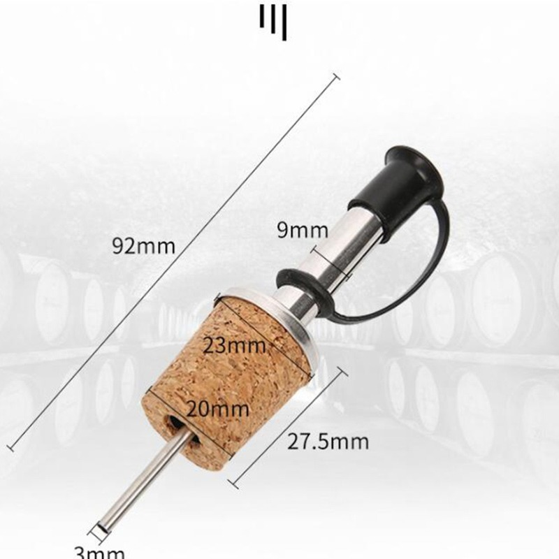 스테인레스 스틸 와인 푸어러, 코르크 디자인, 병 먼지 - Wine Aerator Pour 리뷰 및 가격