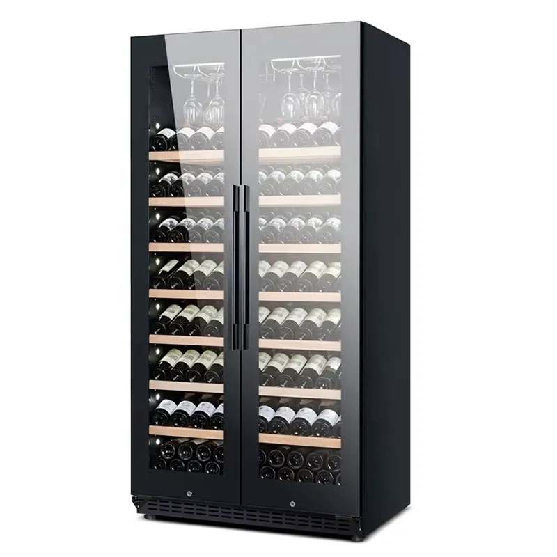 735L 대용량 와인 냉장고 맥주 음료 쿨러 유리 도어 - Wine Beer Dual Zone 리뷰 및 가격